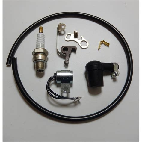 Bsa Bantam D1d3d5d7 Ignition Set Contact Wipac No S123 Plug Cap Ht Lead And Condenser