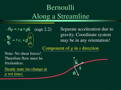 Ppt Elementary Fluid Dynamics The Bernoulli Equation Powerpoint