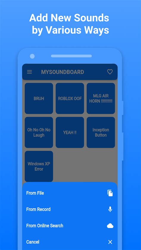 My Soundboard Free Custom Soundboard Maker App