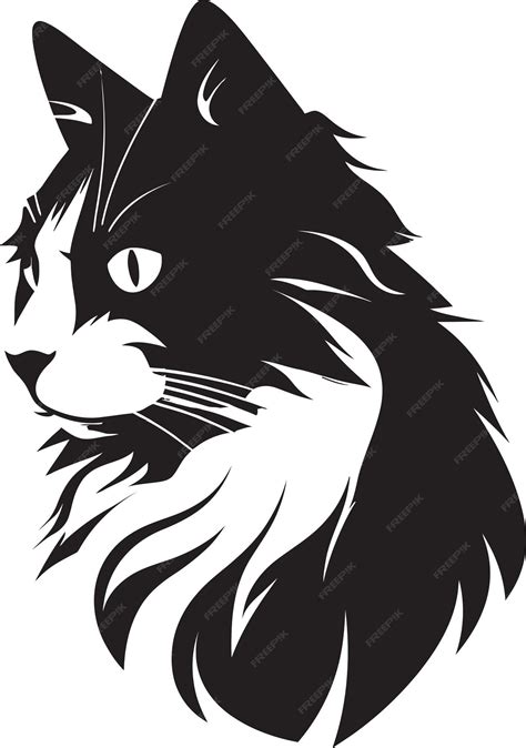 Premium Vector | Feline grace iconic cat emblem purrfect elegance cat