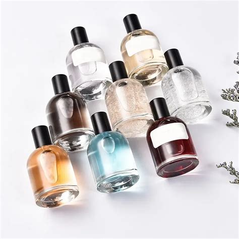 Luxury Empty Clear Fragrance Round Cylinder Ml Ml Ml Glass Spray