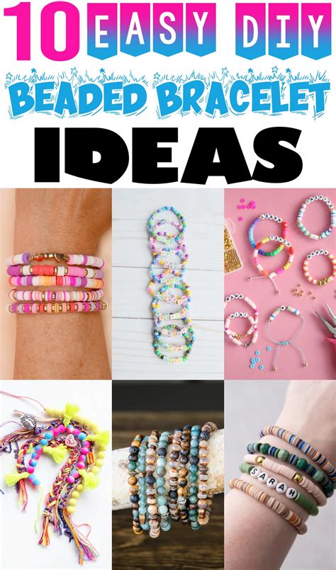 10 Unique Diy Beaded Bracelet Ideas For Cheap Clairea Belle Makes