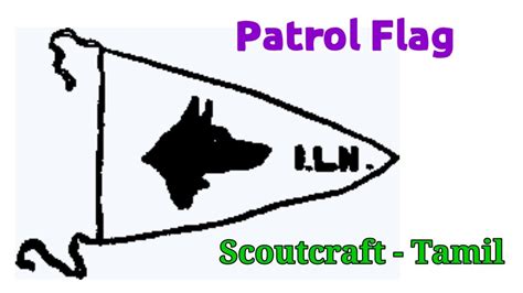 Patrol Flag Scout Scoutcraft Tamil Youtube