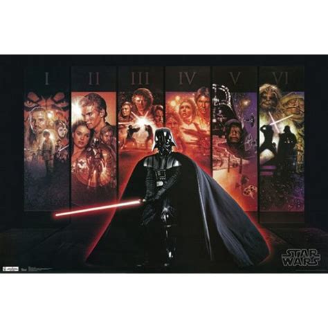 Star Wars Poster Amazing Collage New 24x36 - Walmart.com - Walmart.com