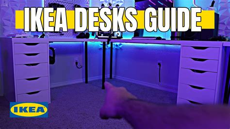 Building The Ultimate Budget Gaming Desk Ikea Desks Guide Youtube