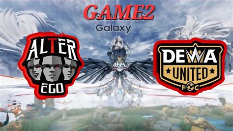 Mpl Indonesia S Dewa Unitedn Vs Alter Ego Game Caster English