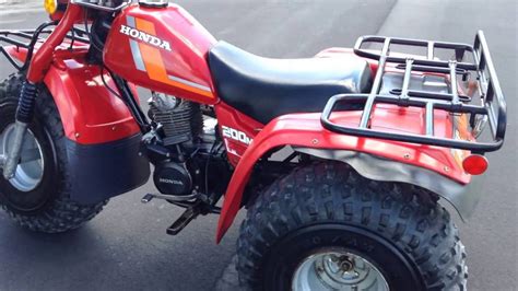 1984 Honda 200m Atc 3 Wheeler Youtube