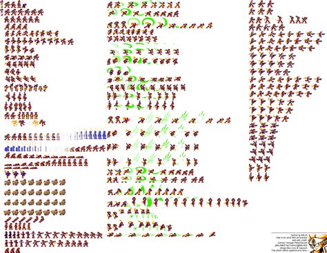 Custom Edited Mega Man Zero Customs Zero The Spriters Resource