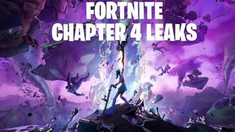 Fortnite Chapter 4 Leaks New Collabs Map Mechanics And More Esportsgg