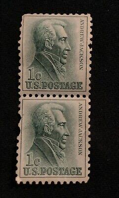 US 1963 1c Andrew Jackson Stamp 1 Cent US Postage Unused Uncirculated