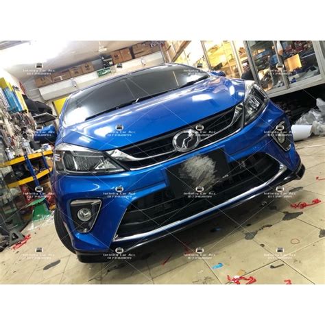 Perodua Myvi Front Grill Garnish Chrome Shopee Philippines