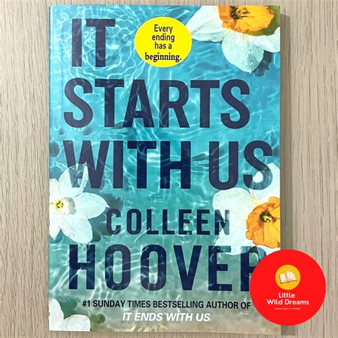 It Starts With Us Sequel To It Ends With Us By Colleen Hoover Shopee