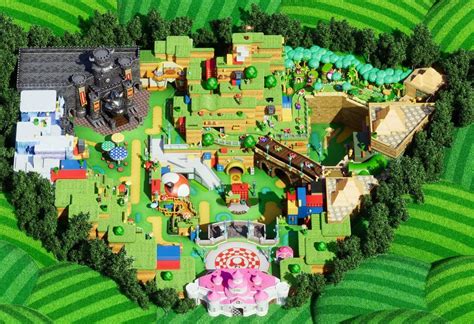 Let’s take a close look at the Super Nintendo World map – Nintendo Wire