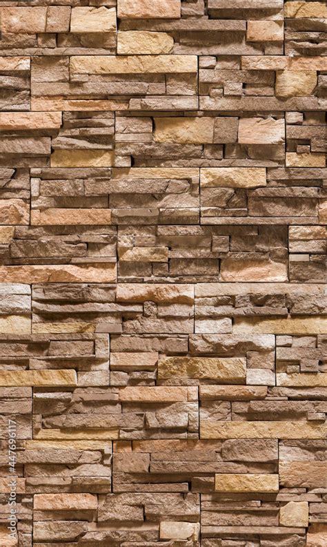 Stone Wall Textures. Stone tile texture. Cladding's stone. Exterior. Stock Photo | Adobe Stock