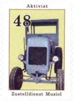 Stamp Traktoren Und Schlepper Germany Modern Private Post Offices