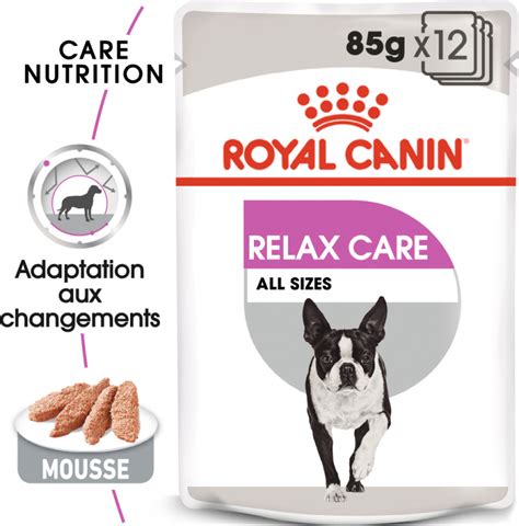 Royal Canin Relax Care pâtée en mousse pour chien nerveux