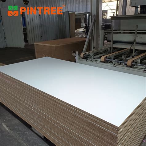 Furniture E Glue Melamine Chip Boards Thickness Particle Board For