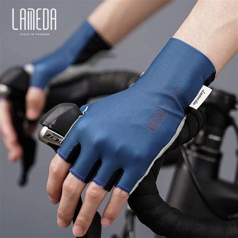 Lameda Guantes De Ciclismo Para Hombre Y Mujer De Medio Dedo Para