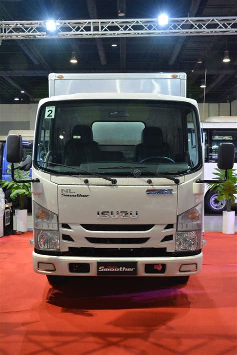 Isuzu Smoother Delivery Van At Manila Commercial Vehicle Show In Pasay