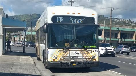 TheBus Honolulu HI Route A Pearlridge CityExpress Bus 4015 2021