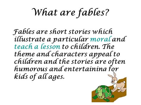 What Is A Fable Meaning And Examples Of Fables 59 Off