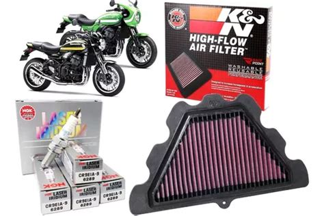 Kit Filtro Ar K N Vela Ngk Iridium Kawasaki Z900rs Z900 Rs