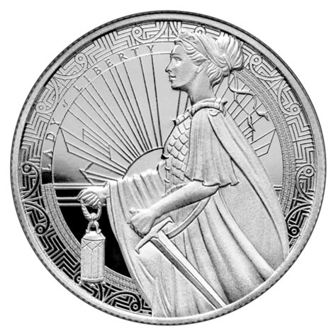 Oz Silver Pamp Usa Lady Of Liberty Round Bullion Mart