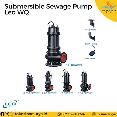 Leo Swp Submersible Sewage Pump Toko Toss