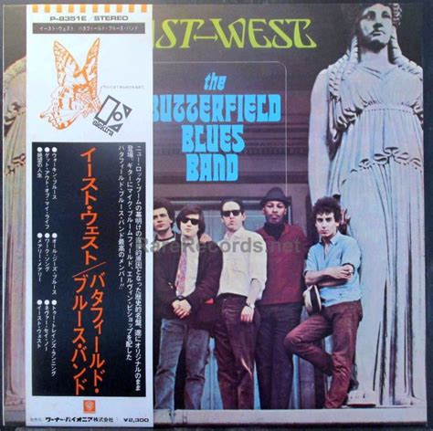 Paul Butterfield Blues Band East West Japan Lp With Obi