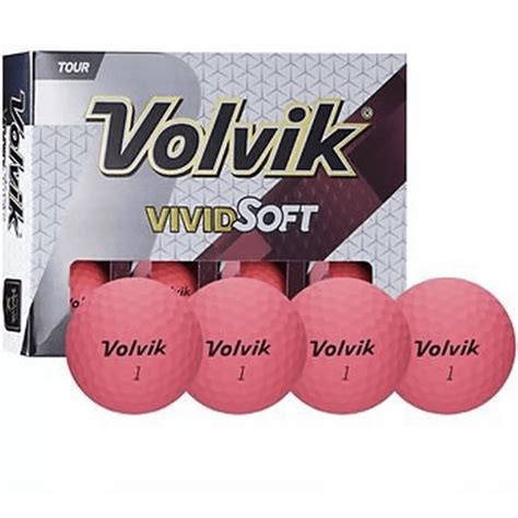 3 Dozen 36 Volvik Vivid Soft Pink Golf Balls Free Shipping Na