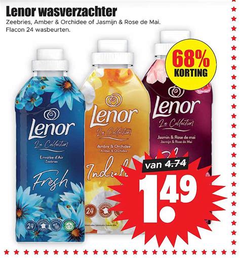 Lenor Wasverzachter Aanbieding Bij Dirk Folders Nl