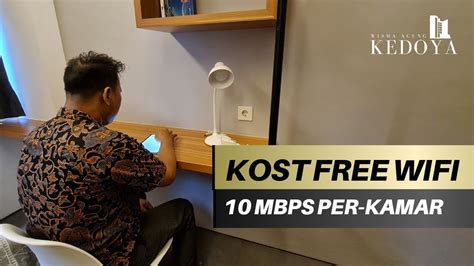 Wow Wifi Kost Wisma Agung Kedoya Super Cepat 10 Mbps Per Kamar Youtube