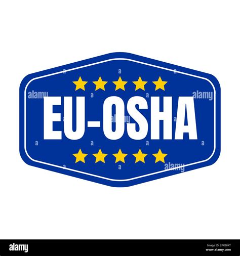 EU OSHA European Agency For Safety And Health At Work Symbol Icon Stock