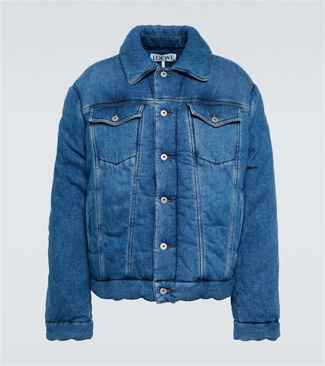 Loewe - Padded denim jacket Loewe