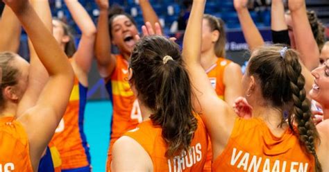 TeamNL Volleybaldames Treffen Zwitserland In Achtste Finale