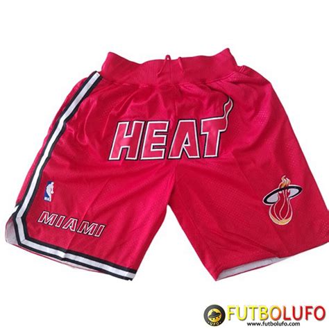 Hacer Cortos NBA Miami Heat Rojo