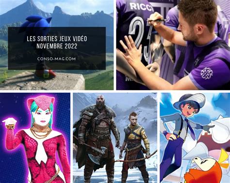 Les Sorties Jeux Vid O Du Mois De Novembre Conso Mag