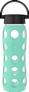 Amazon Lifefactory Ounce Bpa Free Glass Water Bottle With