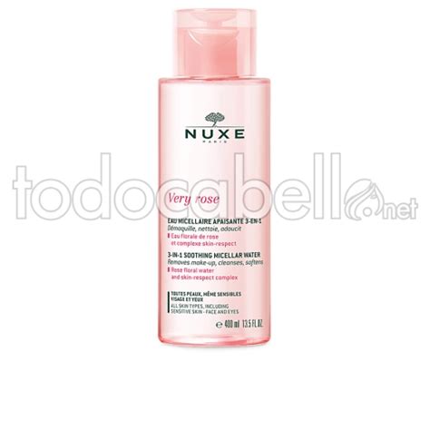 Nuxe Very Rose Eau Micellaire Apaisante 3 En 1