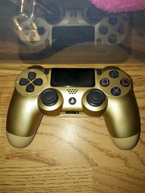 Gold Ps4 Controller Excellent Condition | in Belfast City Centre ...