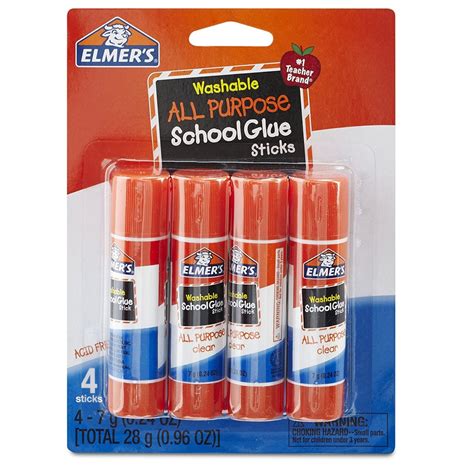 4pcs 024oz Glue Sticks Washable For Paper Crafts Art Work Etsy