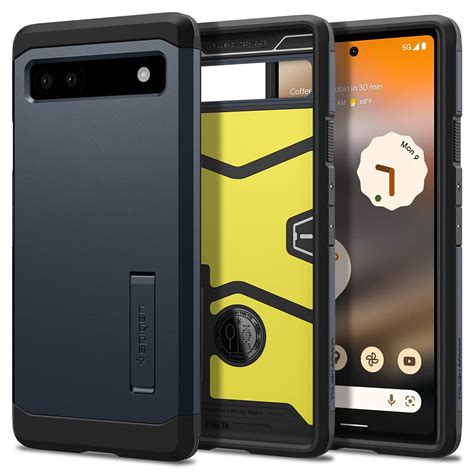 Spigen Tough Armor Back Cover Case Compatible With Google Pixel 6a TPU