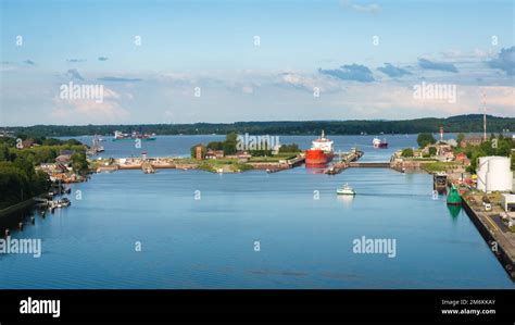 Kiel canal and bridge hi-res stock photography and images - Alamy