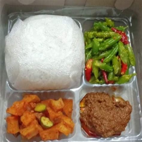 Siopen Balangan Catering Hj Wati Nasi Kotak Kareh Daging Sapi