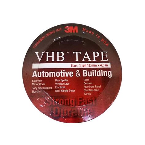 Jual RP45F 3M VHB Double Tape Automotive Size 12mm X 4 5m 7100007 Di