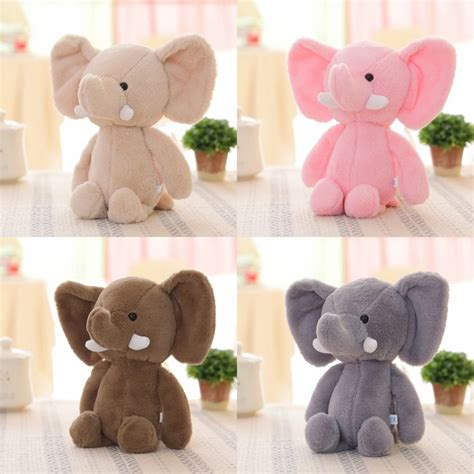 2019 Cute Baby Toy Elephant Stuffed Animals Kids Baby Soft Plush Toy ...