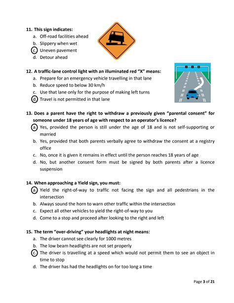 Solution Alberta Basic Licence Drivers Assessment Studypool