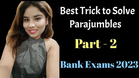 Part How To Solve Parajumbles Best Trick English Grammar Bank