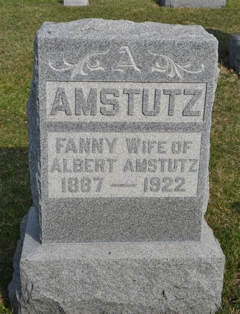 Verena Fanny Luginbuhl Amstutz M Morial Find A Grave