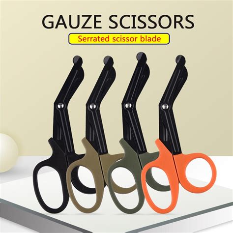 Medical Scissors Survive Paramedic Medical Rescue Scissor Trauma Gauze